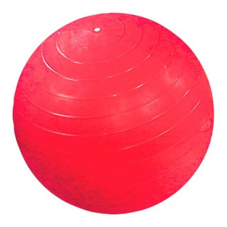 Fabrication Enterprises CanDo Sup-R Duty Inflatable Exercise Ball, Super Thick, Red, 75 cm (30") 30-1964